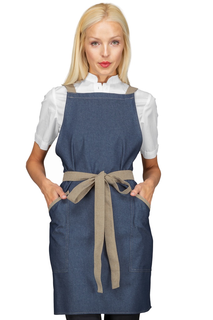 Grembiule Oxford - 100% Cotone