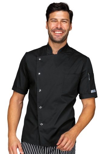 Giacca cuoco Belfast - Mezza Manica - 65% Poliestere 35% Cotone