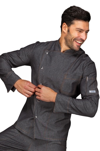 Giacca cuoco Belfast - Manica Lunga - 100% Cotone