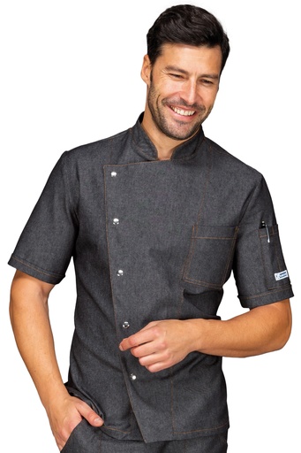 Giacca cuoco Belfast - Mezza Manica - 100% Cotone