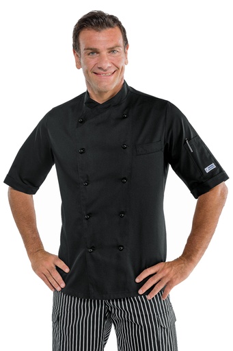 Giacca cuoco Panama - Mezza Manica - 65% Poliestere 35% Cotone