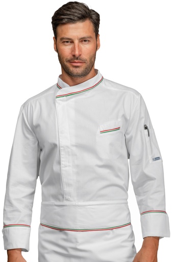 Giacca cuoco Bilbao - Manica Lunga - 100% Cotone