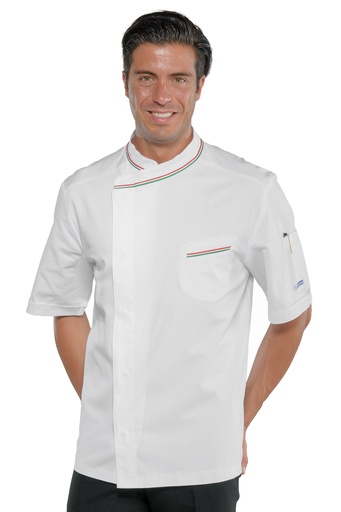 Giacca cuoco Bilbao - Mezza Manica - 100% Cotone