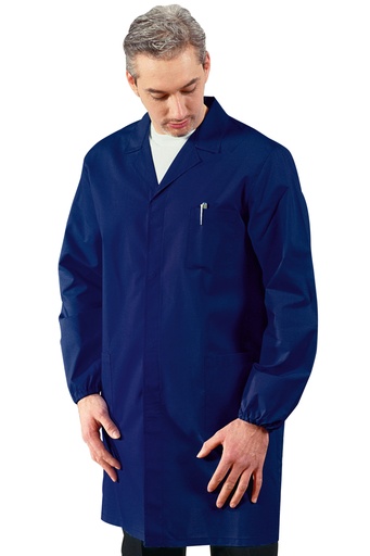Camice Uomo Bottoni a Pressione - Manica Lunga - 65% Poliestere 35% Cotone - 125 Gr/m²