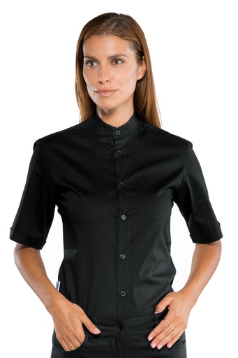 Camicia Unisex Detroit Stretch - Mezza Manica - 97% Cotone 3% Spandex - Stretch
