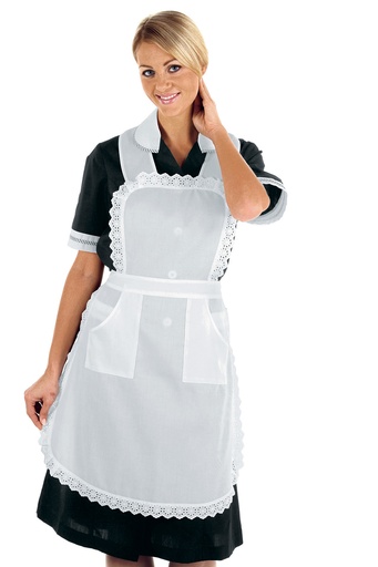 [MG-06768] Grembiule Domestica - 65% Poliestere 35% Cotone - Piquet