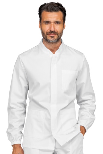 Coreana Corfù con cerniera - Manica Lunga - 65% Poliestere 35% Cotone
