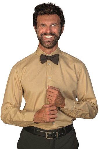Camicia Unisex Nevada - Manica Lunga - 65% Poliestere 35% Cotone