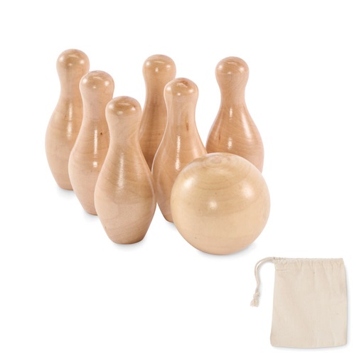 [MG-07293] Mini set da bowling in legno di