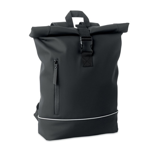 Zaino in PU rolltop per laptop