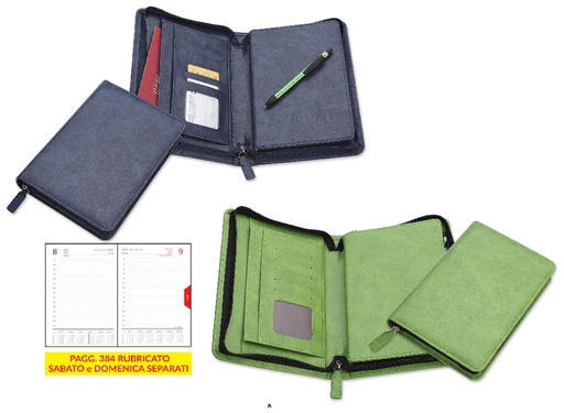 AGENDA BORSELLO TERMOVIRANTE Int.15x21 GIORNALIERO