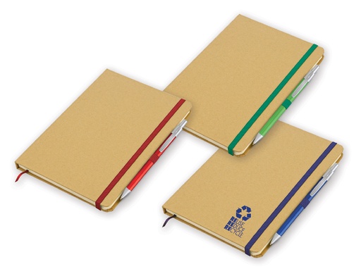ECO-NOTES C/ELASTICO CART. NAT. F.TO 9X14