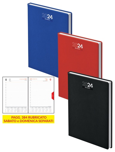AGENDA IMBOTTITA F.TO 15x21 GIORNALIERO