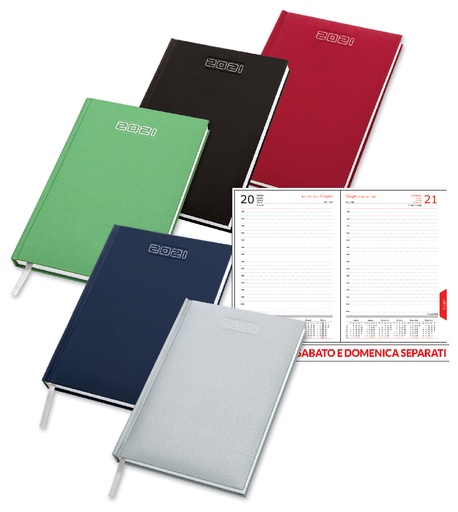 AGENDA GIORNALIERA 17x24 Sab. e Dom. Separati
