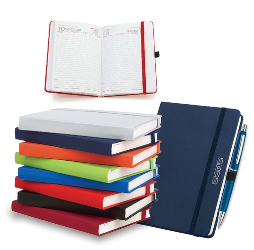 AGENDA GIORNALIERA C/ELASTICO F.to 12x17