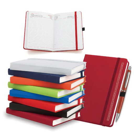 AGENDA GIORNALIERA C/ELASTICO 12x17