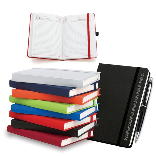 AGENDA GIORNALIERA C/ELASTICO 15x21