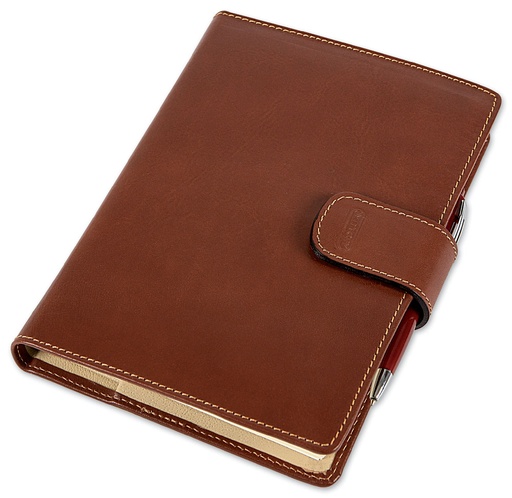 [MG-01598] AGENDA IN CUOIO A PORTAFOGLIO F.TO 17x24 GIORNALIERO