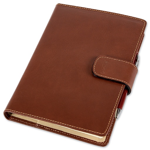 [MG-01603] AGENDA IN CUOIO A PORTAFOGLIO F.TO 15x21 GIORNLIERO