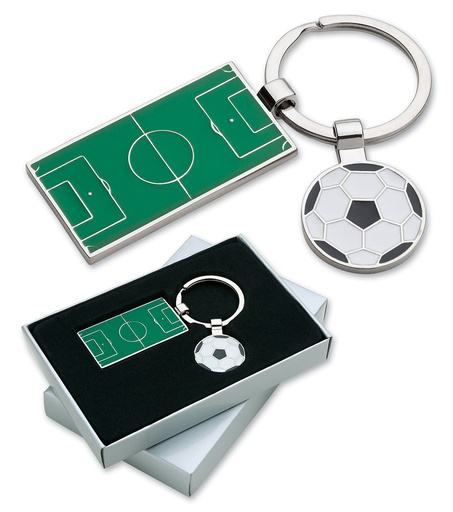 [MG-01911] P/CHIAVI METALLO"CAMPO di CALCIO"