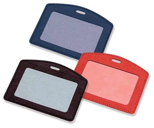 PORTABADGE CUCITO IN COAGULATO F.TO 10,7x8,3