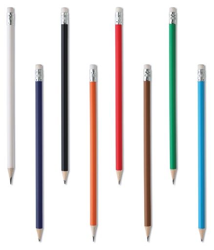 MATITA COLORATA CON GOMMINO