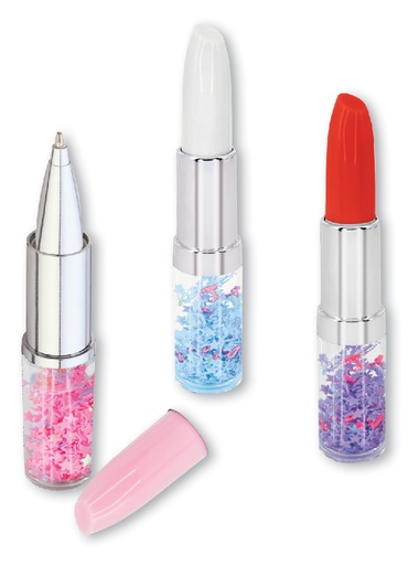 PENNA ROSSETTO CON LIQUIDO REFIL NERO