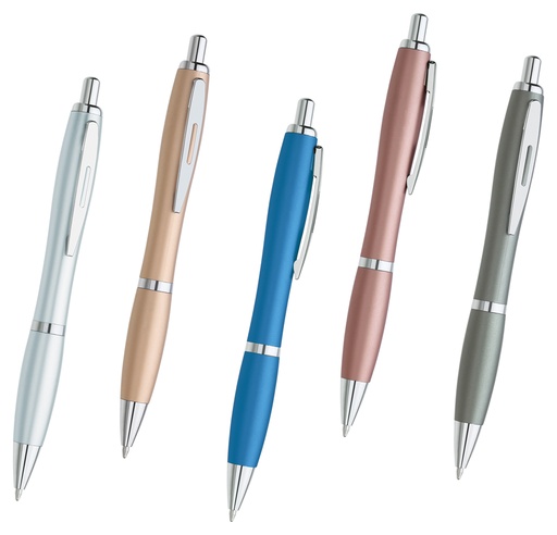 PENNA "ILENIA METALLIC"CLIP METALLO