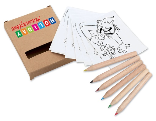 [MG-02035] SET 6 PASTELLI+TEMPERAM+DISEGNI