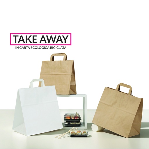 SHOPPER TAKE AWAY IN CARTA CM.27x17x29