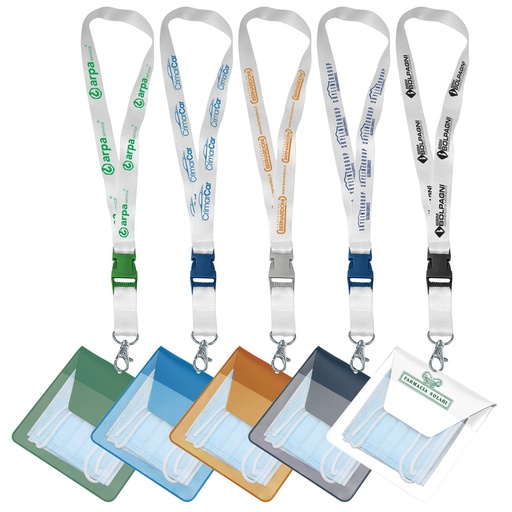 LANYARD/PORTAMASCHERINEIN PVC
