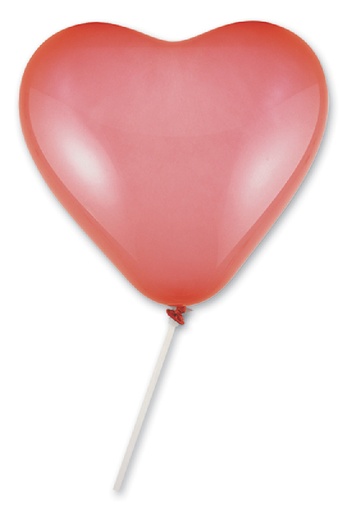 [MG-02106] PALLONCINO "CUORE" C/ASTA