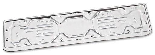 [MG-02118] SUPPORTO CORNICE TARGA POSTERIORE ALLUMINIO