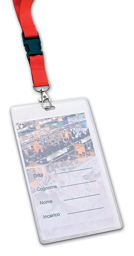 [MG-02121] PORTABADGE IN PVC CRISTAL CM.11,5x19,3