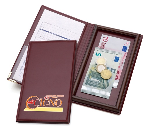 [MG-02126] RENDIRESTO IN FINTA PELLE E LEGNO