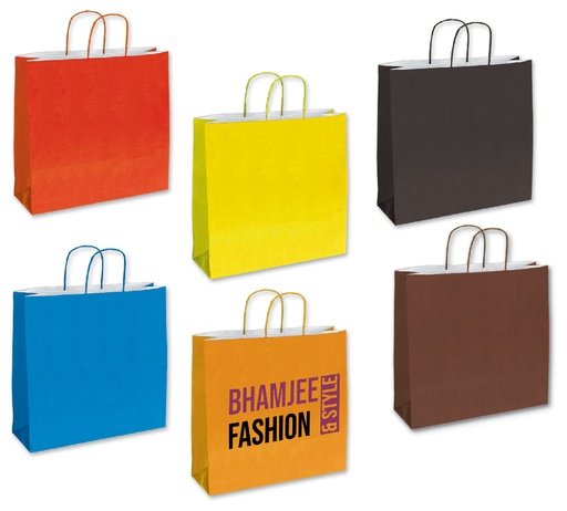 SHOPPER IN CARTA COLORATA CM.45x49x15