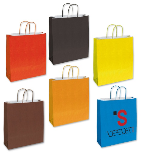 SHOPPER IN CARTA COLORATA CM.14x21x8,5