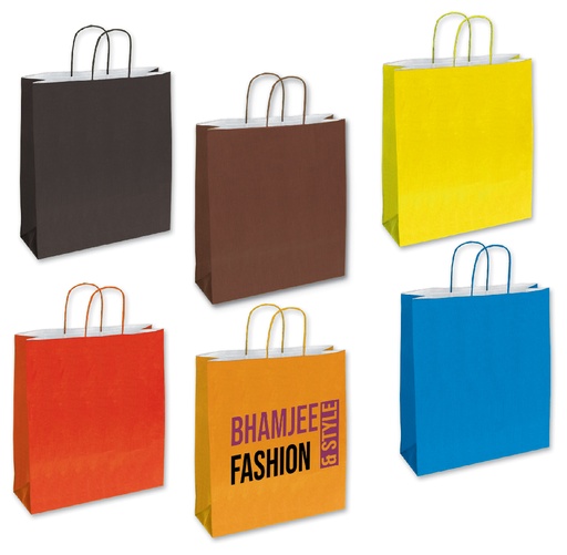 SHOPPER IN CARTA COLORATA CM.22x29x10