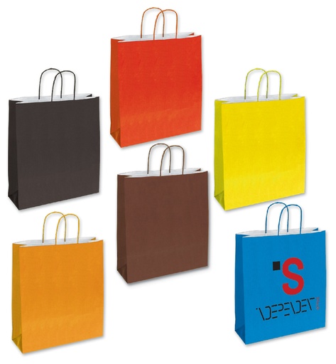 SHOPPER IN CARTA COLORATA CM.36x41x12
