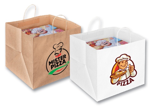 SHOPPER PIZZA PACK IN CARTA CM.36x33x32