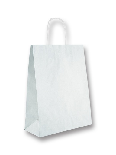 [MG-02191] SHOPPER MANICI RITORTI IN CARTA KRAFT CM.14x8,5x21,5