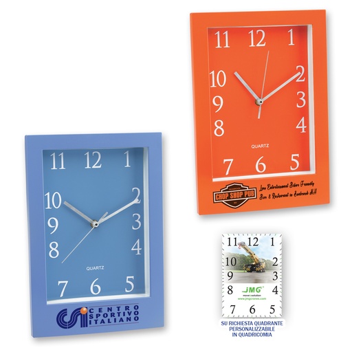 OROLOGIO PARETE RETTANGOLARE