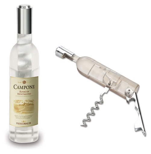 [MG-02249] CAVATAPPI 3FUNZIONI "BOTTIGLIA WHITE WINE"