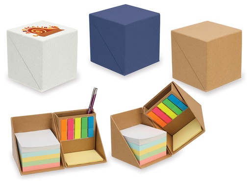 DESK-SET CUBO NOTES+POST