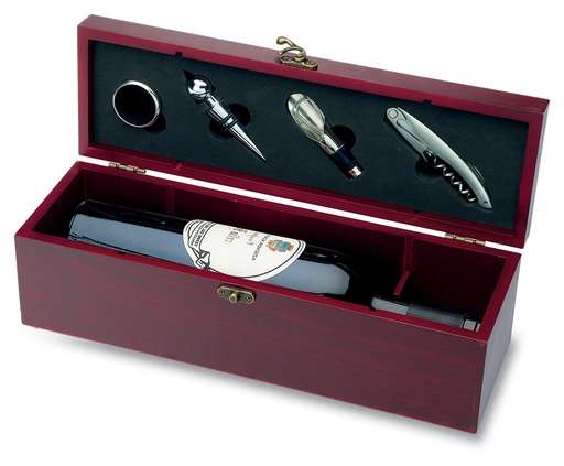 [MG-02289] CASSETTA LEGNO P/BOTTIGLIE 1 POSTO