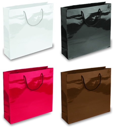 BORSA IN CARTA PLASTIFICATA CM.58x47x14