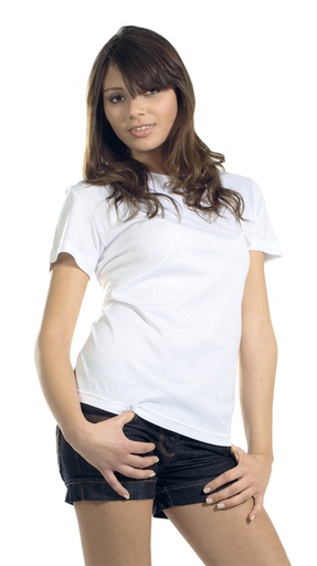T-SHIRT COTTON CLUB BIANCO 145GR
