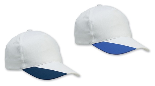CAPP. GOLF BICOLORE 5 PANNELLI COTONE