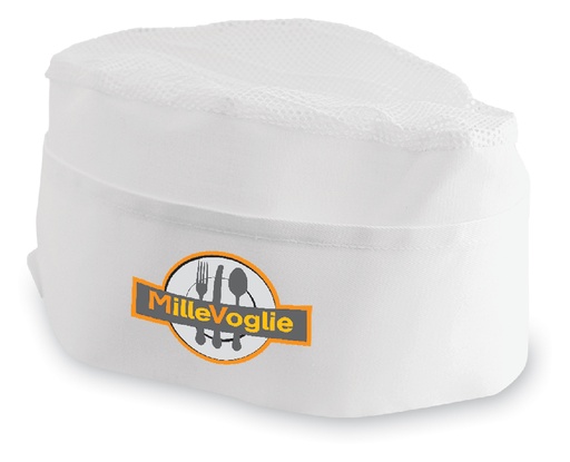 [MG-02439] CUFFIA IN COTONE CON RETINA