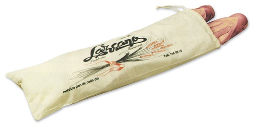 [MG-02443] SACCHETTO PORTAPANE COTONE ECRU'